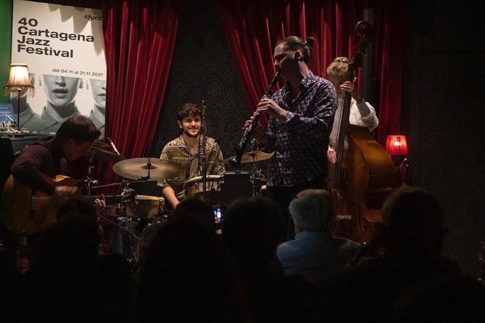 José-Luis Inglés con su cuarteto en el Festival de Jazz de Cartagena